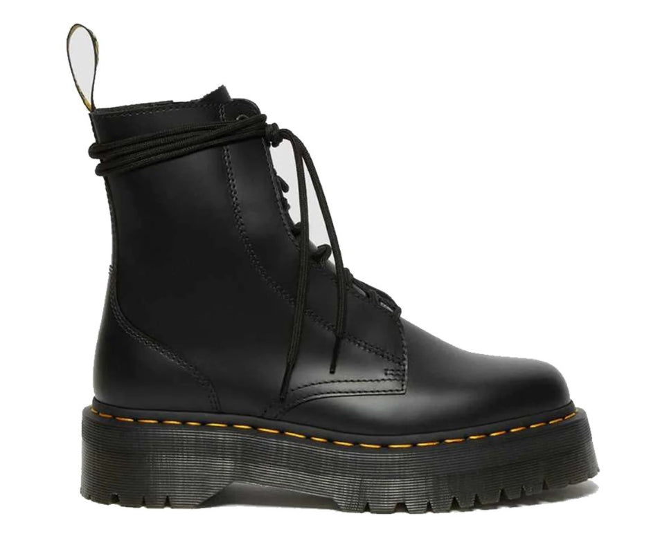 DR. MARTENS Jarrick 8 Tie מגפיי פלטפורמה ד"ר מרטינס נשים