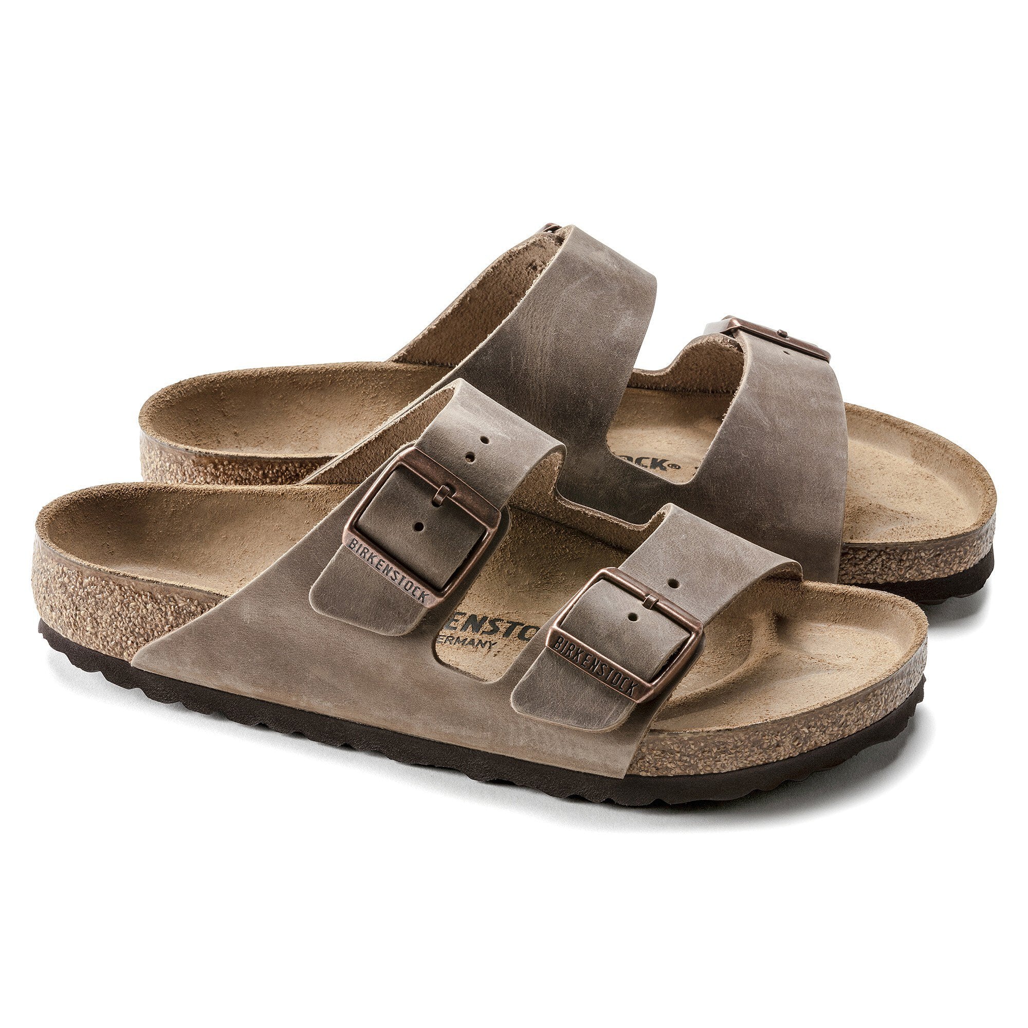 BIRKENSTOCK Arizona כפכפי עור בירקנשטוק אריזונה גברים