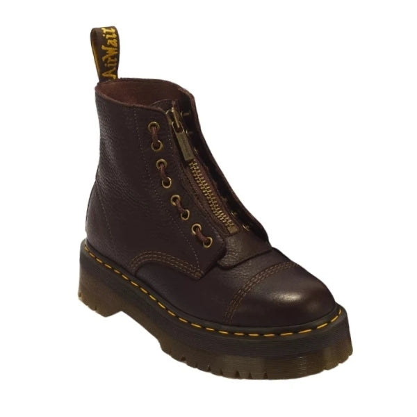 DR. MARTENS Sinclair 8 Eye Boot מגפי פלטפורמה ד"ר מרטינס סינקלייר נשים DR. MARTENS