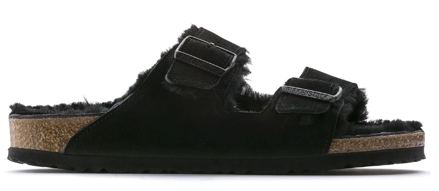 BIRKENSTOCK Arizona Fur כפכפי פרווה בירקנשטוק נשים