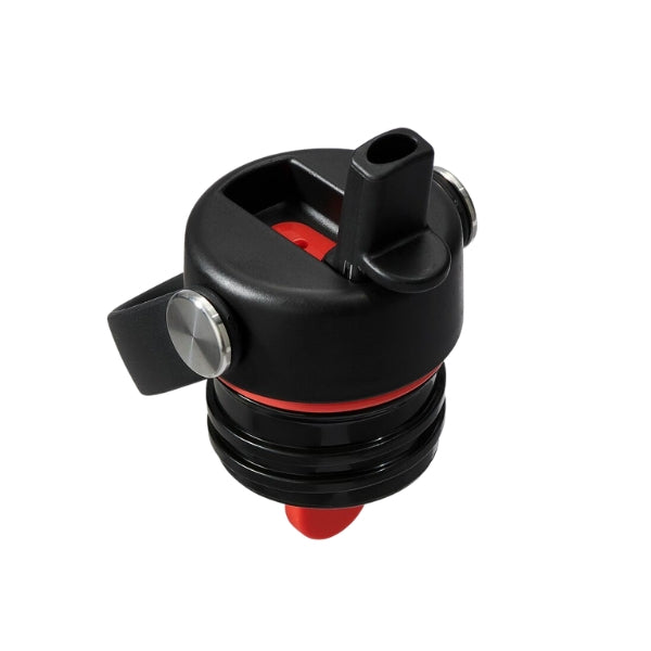 HYDRO FLASK Standard Mouth Flex Straw Cap סט פקק עם קש+ 2 קשים לבקבוק היידרו פלאסק