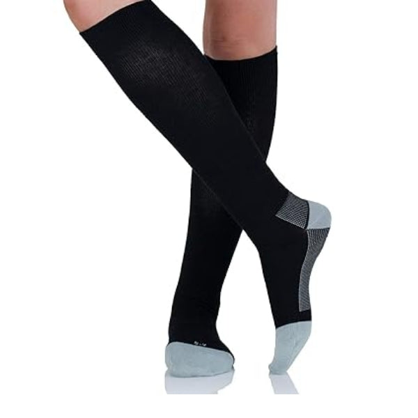 APRIL TEX Compression& Travel Socks גרבי לחץ לטיסה ולספורט