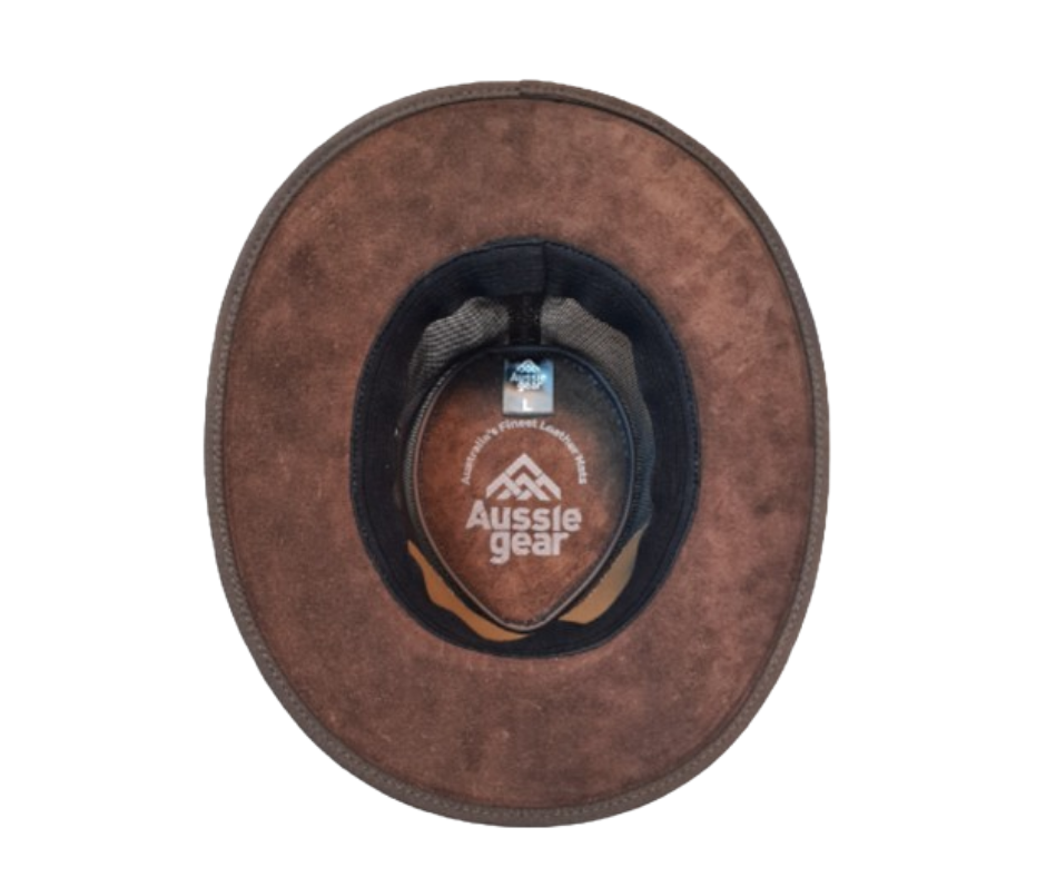 AUSSIE GEAR SQUASHY כובע בוקרים אוסטרלי עם רשת אוזי גיר