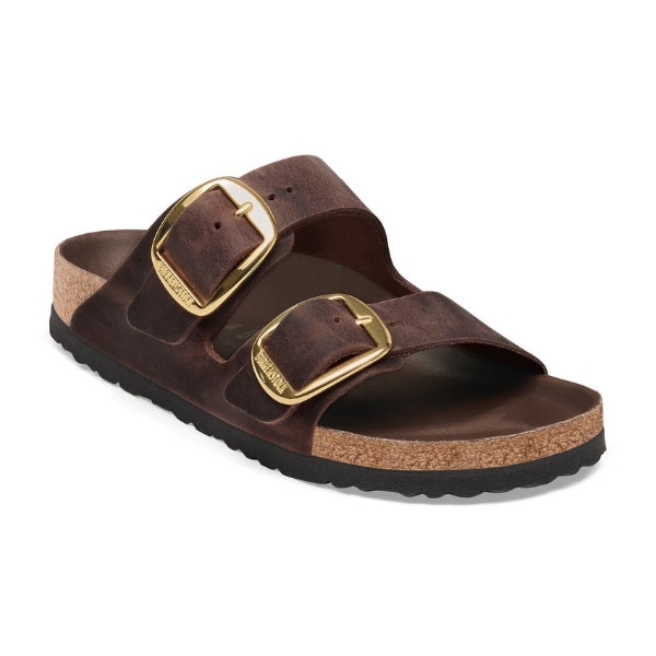 BIRKENSTOCK Arizona Big Buckle כפכפי בירקנשטוק עור אריזונה נשים BIRKENSTOCK