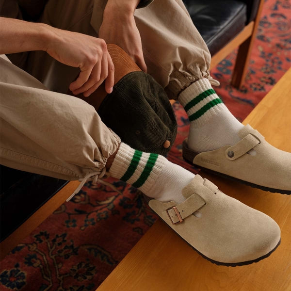BIRKENSTOCK Boston Soft Footbed כפכפי בוסטון בירקנשטוק גברים BIRKENSTOCK