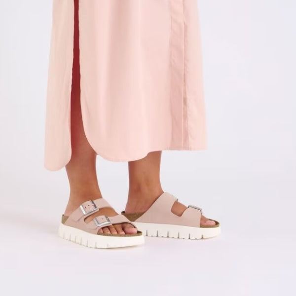 BIRKENSTOCK Papillio Arizona Chunky כפכפי זמש פאפילו נשים