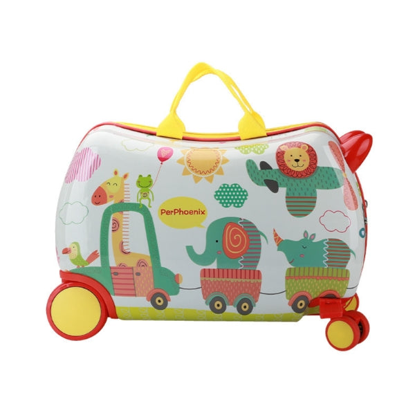 BO BEEP Ride On 724  מזוודת טרולי ילדים דגם חיות