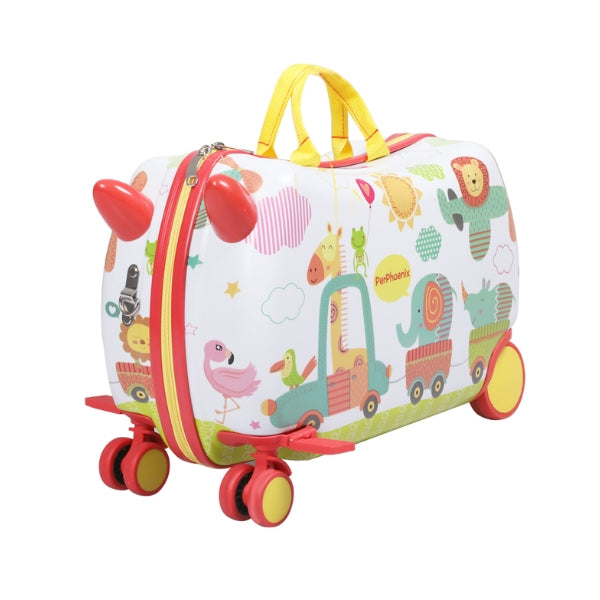 BO BEEP Ride On 724  מזוודת טרולי ילדים דגם חיות