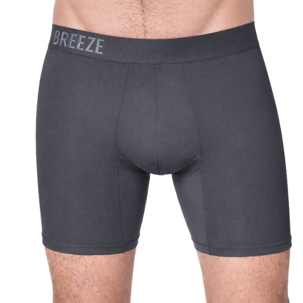 BREEZE Bamboo Boxer Long מארז שלישיית תחתוני בוקסר ארוך BREEZE