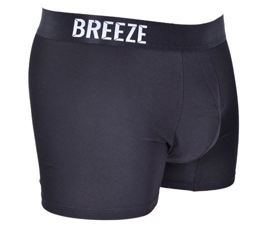 BREEZE זוג תחתוני בוקסר מנדף קלאסי