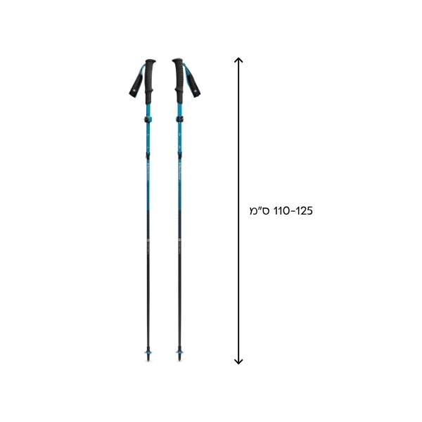Black Diamond DISTANCE CARBON FLZ זוג מקלות הליכה דיסטנס Black Diamond
