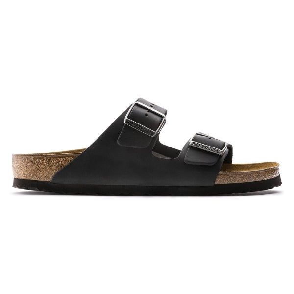 BIRKENSTOCK Arizona Leather Oiled Leather כפכפי בירקנשטוק מעור משומן אריזונה גברים