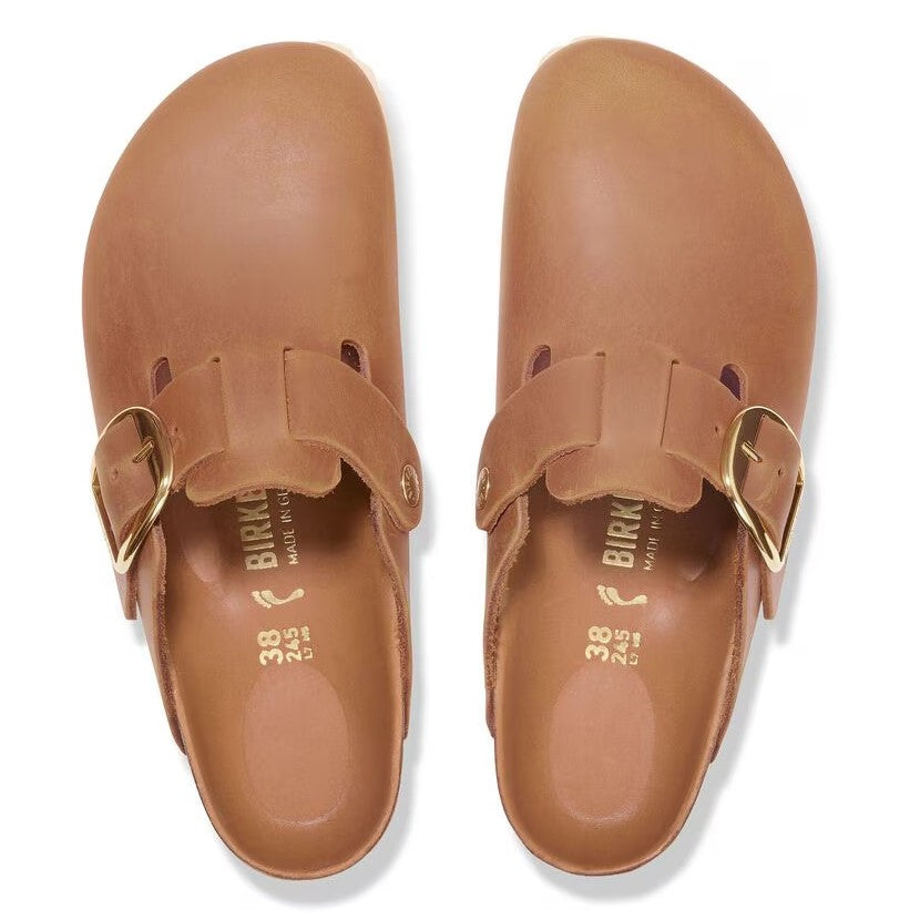 BIRKENSTOCK Boston Big כפכפי בירקנשטוק בוסטון אבזם רחב נשים