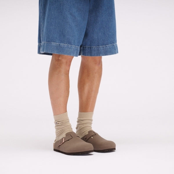 BIRKENSTOCK Boston Birko-Flor כפכפי בוסטון בירקנשטוק נשים BIRKENSTOCK
