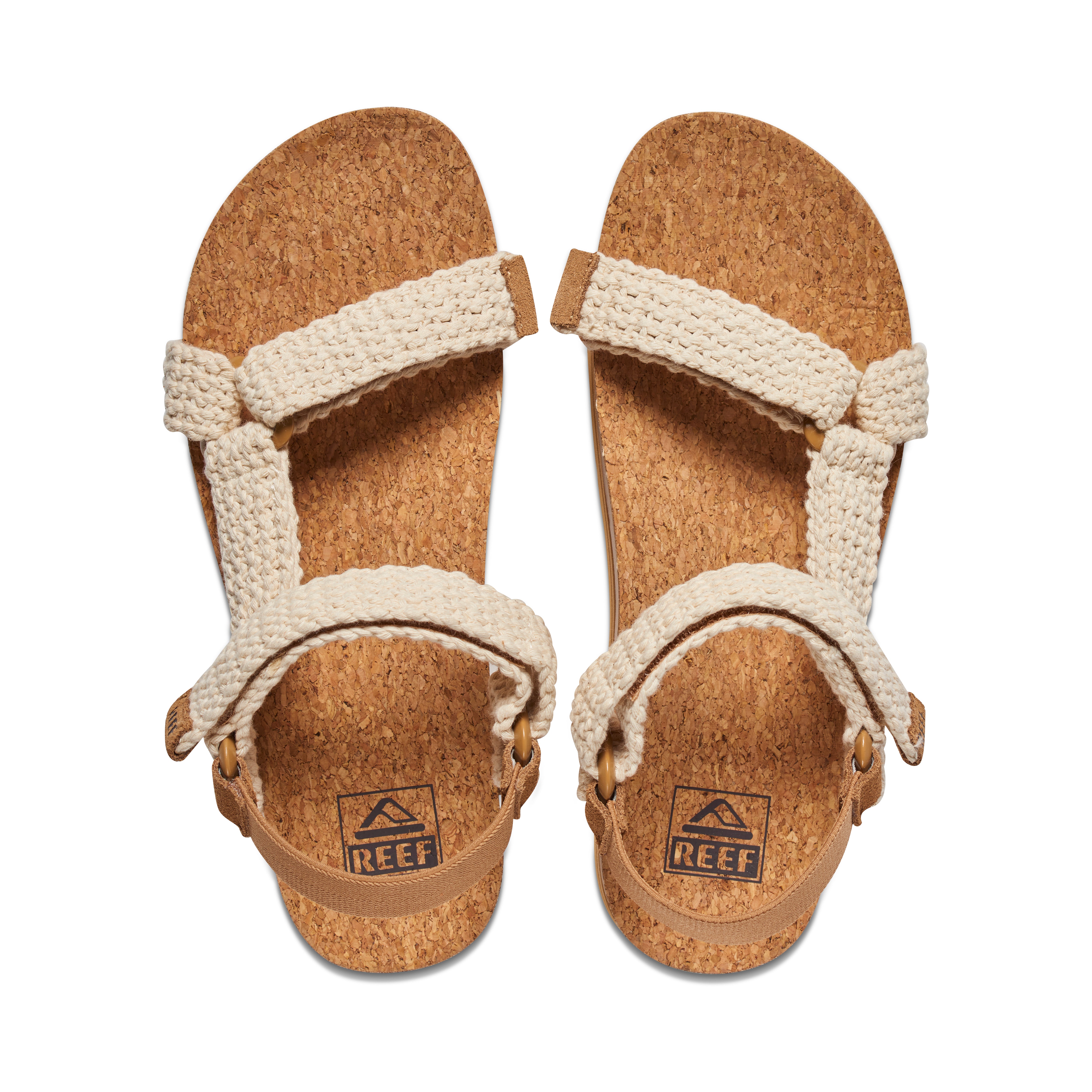 REEF Cushion Rem Hi Crochet סנדלי פלטפורמה ריף קושן רם נשים