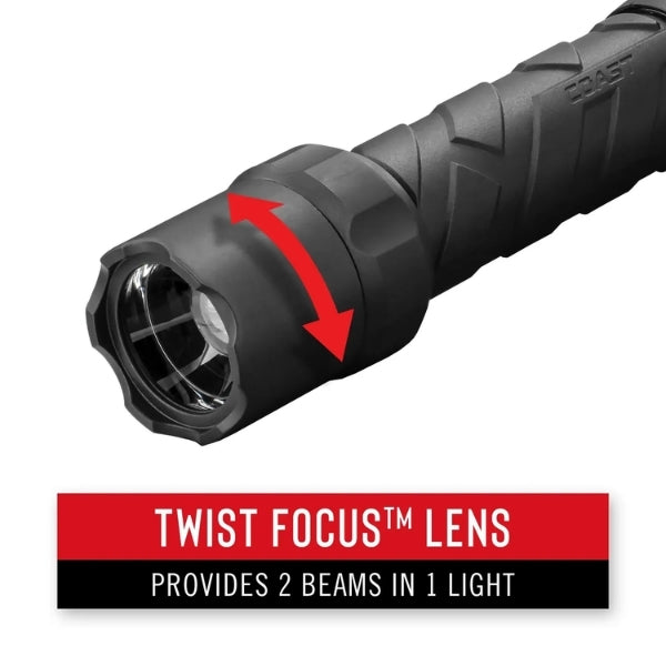 COAST POLYSTEEL 400 LUMENS פנס יד 400 לומנס Coast