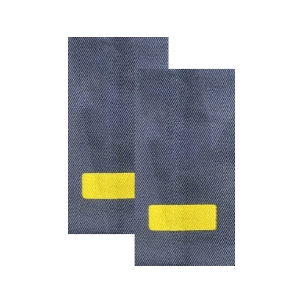 I (זוג דרגות בד קצין חיל הים סגן משנה (סג"ם