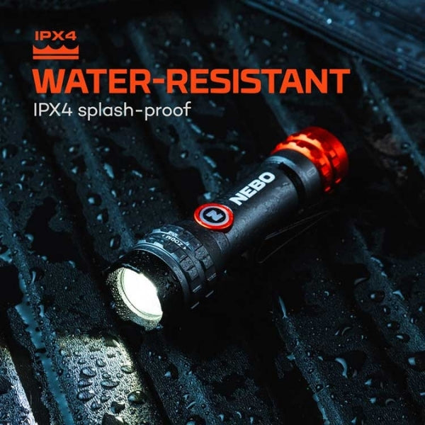 NEBO DAVINCI 450L FLEX פנס יד עם תופסן 450 לומנס