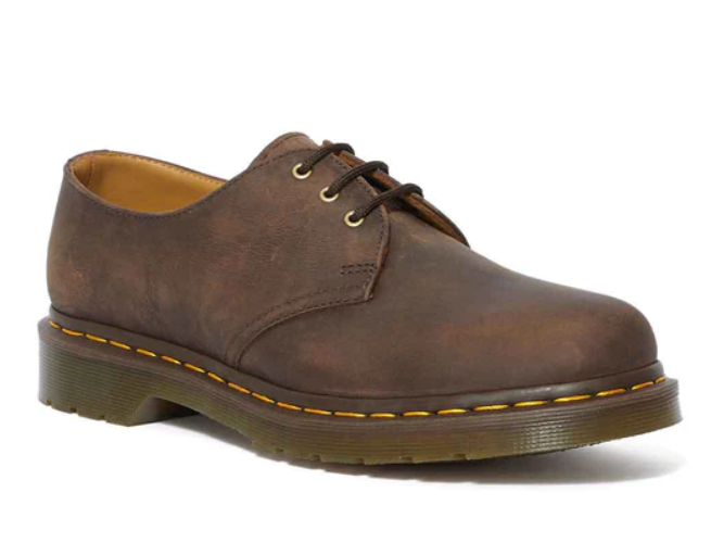 DR. MARTENS Crazy Horse Oxford נעלי עור ד"ר מרטינס גברים