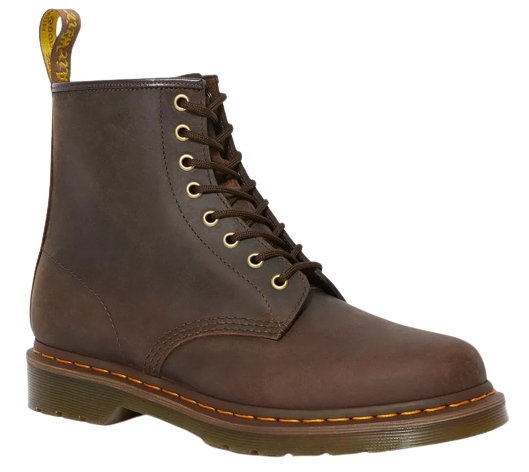DR. MARTENS Eye Boot Smooth מגפי עור ד"ר מרטינס