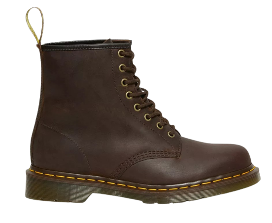 DR. MARTENS Eye Boot Smooth מגפי עור ד"ר מרטינס