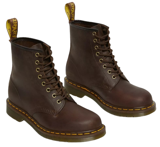 DR. MARTENS Eye Boot Smooth מגפי עור ד"ר מרטינס