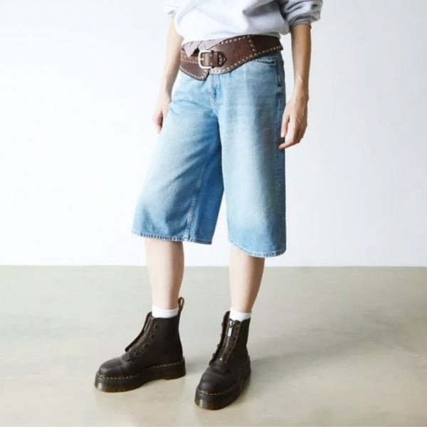 DR. MARTENS Sinclair 8 Eye Boot מגפי פלטפורמה ד"ר מרטינס סינקלייר נשים DR. MARTENS