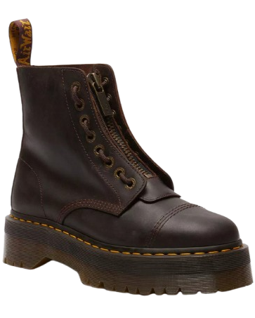 DR. MARTENS Sinclair Jungle מגפי פלטפורמה ד"ר מרטינס נשים