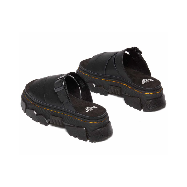 DR. MARTENS Mattison Slide Sandal כפכפי עור פלטפורמה נשים