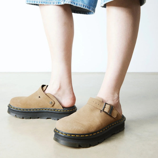 DR. MARTENS ZebZag Mule כפכפי פלטפורמה זבזג ד"ר מרטינס נשים DR. MARTENS