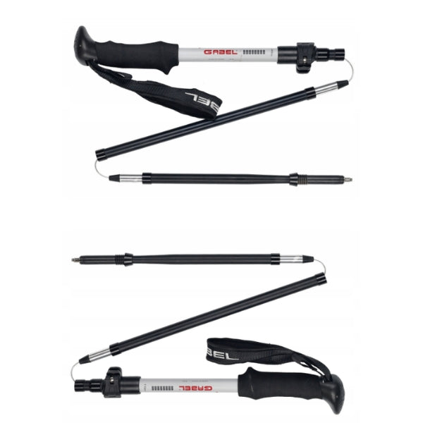 GABEL TR ALU XTR זוג מקלות הליכה גאבל 110-130 ס"מ GABEL