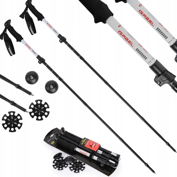 GABEL TR ALU XTR זוג מקלות הליכה גאבל 110-130 ס"מ GABEL
