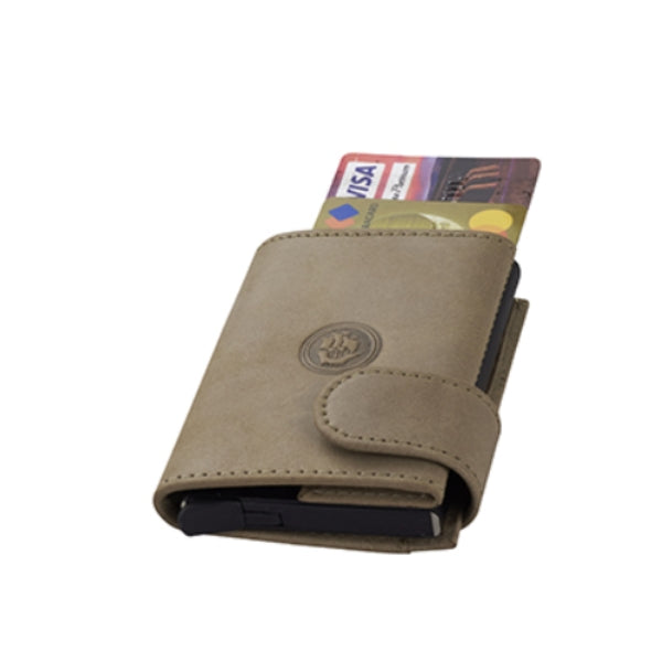 GIVONY שולף כרטיסים גבעוני+ RFID ארנק עור