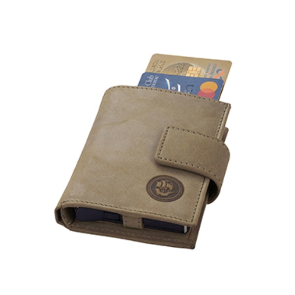 GIVONY שולף כרטיסים גבעוני+ RFID ארנק עור