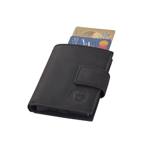 GIVONY שולף כרטיסים גבעוני+ RFID ארנק עור