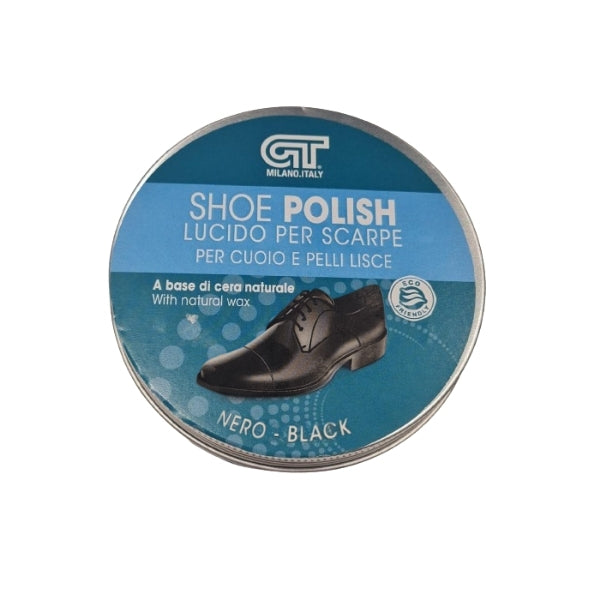 GT MILANO ITALY SHOE POLISH משחת נעליים 100 מ"ל
