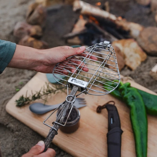 GrandPa ́s FireGrill LIGHT MY FIRE רשת גריל למנגל LIGHT MY FIRE