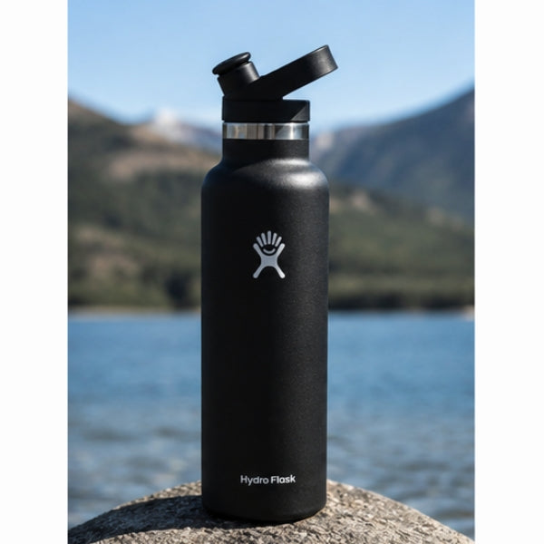 HYDRO FLASK בקבוק שתייה מבודד קש ספורט היידרו פלאסק 621 מ"ל HYDRO FLASK