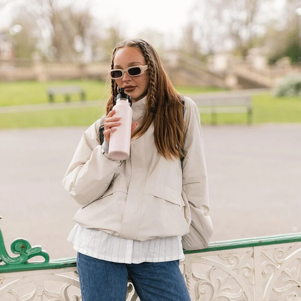 HYDRO FLASK בקבוק שתייה מבודד עם קש היידרו פלאסק 621 מ"ל