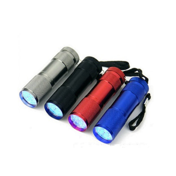 Hyundai פנס יד 9 לדים כולל סוללות