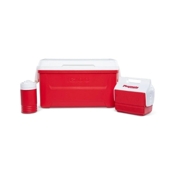 IGLOO Laguna Cooler Box קומבו סט 3 יחידות צידנית