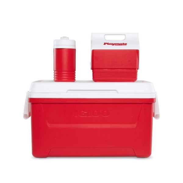 IGLOO Laguna Cooler Box קומבו סט 3 יחידות צידנית