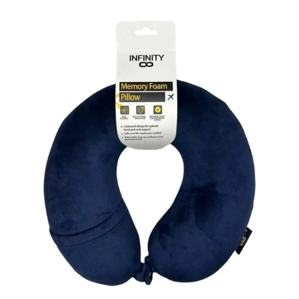 INFINITY MEMORY FOAM PILLOW כרית צוואר אינפיניטי INFINITY