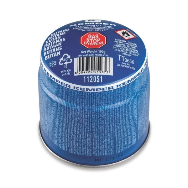 KEMPER drillable butane בלון גז 190 גרם