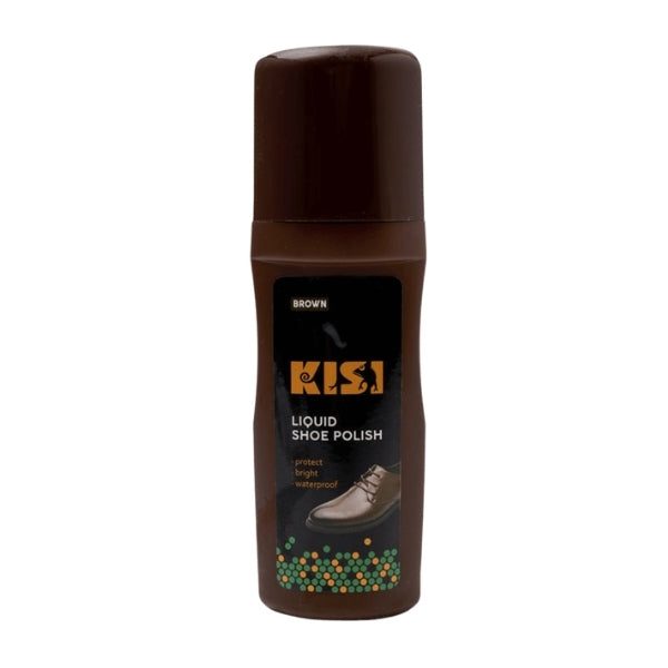 KISI משחת נעליים בבקבוק עם ספוג