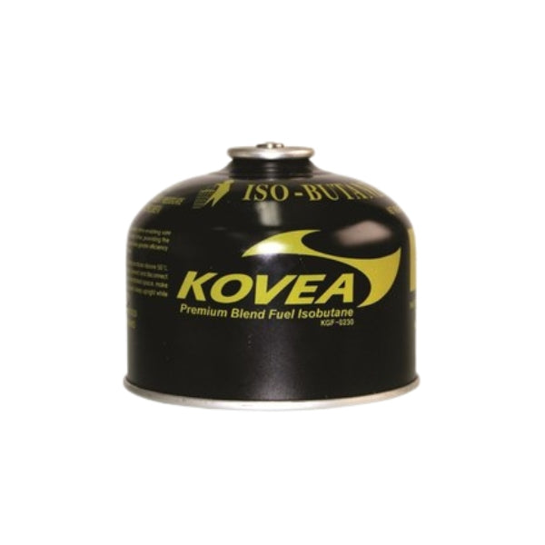 KOVEA בלון גז חד פעמי 230 גר' שסתום הברגה