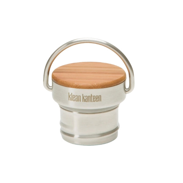 Klean Kanteen Leak Proof פקק נירוסטה עם ראש עץ קלין קנטין