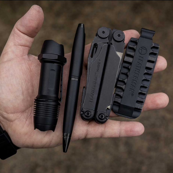 LEATHERMAN Wave Plus אולר לדרמן וויב פלוס מושחר בבליסטר