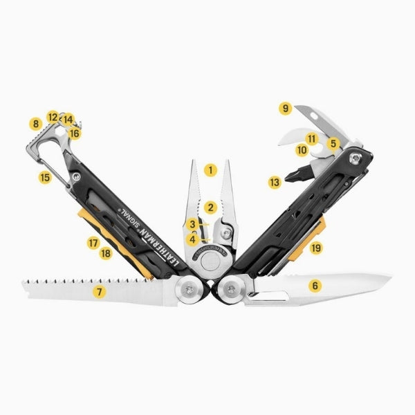 LETHERMAN SIGNAL אולר לדרמן סיגנל עם נרתיק