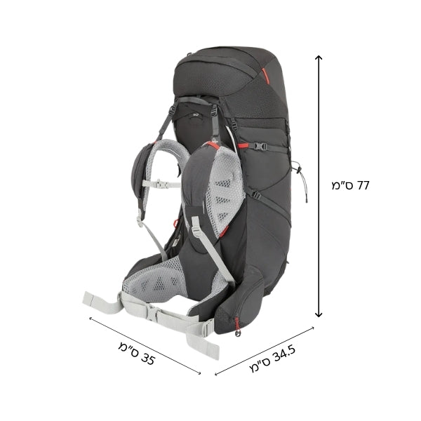 LOWE ALPINE Yacauri ND65 תרמיל טיולים נשים לואו אלפין